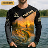 Joycorners A Fish Or A Buzz I'm Catching Something, Funny Fishing Shirt, SPF Shirt For Men, Gift For Fisherman