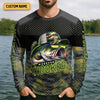 Joycorners Weekend Hooker Camouflage Fishing Shirts, Fishing UPF Shirts, Men's Fishing Shirts Long Sleeve