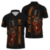 Joycorners Personalized Mechanic Shirt, I'll Be In The Garage, Skull Hand Holding Piston Design, Gift For Men PT2609