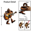 Joycorners Custom Name Guitarist  Ornament, Guitarist Christmas Gift 2D Flat LM2211