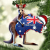 Joycorners Custom Name Australia Ornament, Christmas Gift for Australia Lover 2D Flat LM2111
