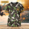 Joycorners Professional Master Baiter Fishing UPF Shirts, Camo Fishing Shirt, Presents For Fishermen