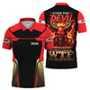 Joycorners Personalized Mechanic Shirt, Even The Devil On My Shoulder Sometimes Whispers WTF Are You Up To Now, Mechanic Uniforms, Gift For Men PT2609