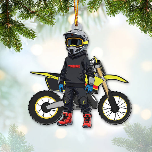 Joycorners Riding Home Decor, Christmas Ornament, Personalized Ornament 2D Flat LM2111