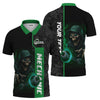 Joycorners Personalized Mechanic Shirt for Men, Custom Name & Text, Skull & Wrench Design, Cool Mechanics Gift for Father, Husband, DIY Enthusiasts PT2609