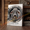 Joycorners Cattle Cow Funny Brahman Cow In Washing Machine Personalized Name Canvas