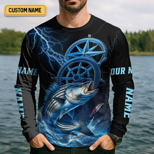 Joycorners We Came We Saw We Conquered, Casting Fish, SPF Shirt, Custom Fishing Shirt, Men Long Sleeve Shirt