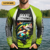 Joycorners The Bass Are Calling And I Must Go Bass Fishing SPF Shirt For Men, Funny Fishing Shirt, Men's Fishing Shirt