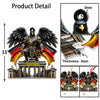 Joycorners Custom Name Germany Ornament, Christmas Gift for Germany Lover5 2D Flat LM2111