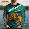 Joycorners Fishing Solves Most Of My Problems Sky Star Pattern Fishing UPF Shirts, Fishing And Hunting SPF Shirt For Men