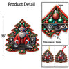 Joycorners Custom Name Disc Jockey Santa Ornament, DJ Christmas Gift 2D Flat LM2211