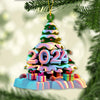 Joycorners Custom Name Christmas Tree Ornament, Christmas Gift 2D Flat LM2211