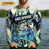 Joycorners Bass Jumpers Fishing Shirts, I Jerk It Every Chance I Get, SPF Long Sleeve Shirts, Fishing Shirts For Men