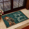 Joycorners Funny Horse Doormat, Wipe Your Hooves Doormat LM0210