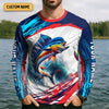 Joycorners Life Is Good Fishing Makes It Better SPF Shirts, Fishing Shirts For Men, Funny Fisherman Gift