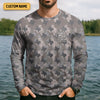 Joycorners Texas Camo Fishing UPF Shirts, Performance Fishing Shirts, Fishing Gifts For Men, Men's Fishing Shirt