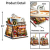 Joycorners Custom Name Coffee Shop Ornament, Coffee Love Christmas Gift56 2D Flat LM2111