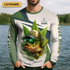 Joycorners I Just Want To Get High And Go Fishing Largemouth Bass Fishing SPF Shirt For Men, Funny Fishing Shirt