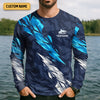 Joycorners Sharks Will Kill You Performance Fishing Shirts, SPF Shirt For Men, Presents For Fishermen