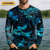 Joycorners Fishing UPF Shirts, I Just Hold My Rod Wiggle My Worm, Funny Fishing Shirt, Fishing Shirt For Men