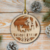 Joycorners Personalized Bow Hunter Ornament 2025 – Custom Name Gift for Deer Hunters MT1111