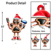 Joycorners Custom Name Groomer Ornament, Pet Shop Christmas Decor 2D Flat LM2111