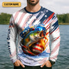 Joycorners Don't Bother Me While I'm Fishing Beer Patriotic Fishing Shirt, SPF Shirt For Men, Funny Fishing Shirt