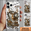 Joycorners Hunting Whitetail Deer Forest Wall Break Personalized 3D Phone Case
