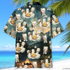 Joycorners Cute Marshmallow Camping Hawaiian Shirt