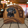 Joycorners Dachshund Love Love Customized Name And Dog Cap