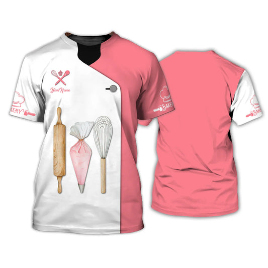 BAKER - Custom Bakery Shirt Gift For Baking & Cake Lover Printed Shirt