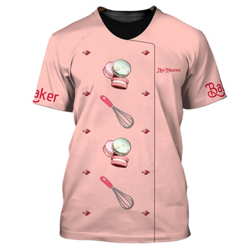 BAKER - Custom Bakery Shirt Gift For Baking & Cake Lover Printed Shirt
