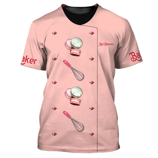 BAKER - Custom Bakery Shirt Gift For Baking & Cake Lover Printed Shirt