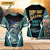 Joycorners Every Cast Tells A Story Mens Fishing Shirts Long Sleeve, SPF Shirt For Men, Fishing Shirts For Men
