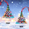Joycorners Custom Name Christmas Tree Ornament, Christmas Gift 2D Flat LM2211