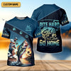 Joycorners Bite Hard or Go Home Fishing Shirts, SPF Long Sleeve Shirts, Fishing Shirts For Men
