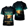 Joycorners Fishing In Heaven Custom Memorial Shirt, SPF Shirt For Men, Presents For Fishermen, Bass Fishing