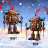 Joycorners Custom Name Hiking Ornament, Hiking Lover Christmas Decoration453 2D Flat LM2111