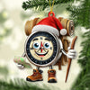 Joycorners Custom Name Hiking Ornament, Hiking Lover Christmas Decoration8 2D Flat LM2111