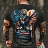Joycorner Eagle Flag Take America Back Front And Back Shirt