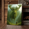 Joycorner Giant Forest Spirit Moss Deer Fantasy Landscape Canvas