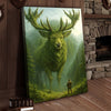 Joycorner Giant Forest Spirit Moss Deer Fantasy Landscape Canvas