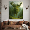 Joycorner Giant Forest Spirit Moss Deer Fantasy Landscape Canvas