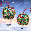 Joycorners Custom Name Puerto Rico Ornament, Christmas Gift for Puerto Rico Lover 2D Flat LM2211