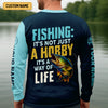 Joycorners Fishing It's Not Just A Hobby It's A Way Of Life Fishing UPF Shirts, Fishing Gifts For Men