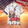 Joycorners Farm Animals 4th Of July Hawaiian Shirt