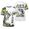Joycorners Jerk It Till She Swallow, Fishing Thing Hooded UPF Shirt, Funny Fishing Shirt, Fishing Shirt For Men