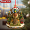 Joycorners Funny Duck Hunter Couple Ornament, Personalized Christmas Gift for Hunting Lovers MT1111