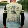 Joycorners Let Down Your Nets Camouflage Fishing Shirts, Christian Fishing SPF Shirt For Men, Presents For Fishermen