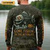 Joycorners Gone Fishin In The Afterlife Horror Fishing SPF Shirt For Men, Halloween Fishing Jersey, Presents For Fishermen